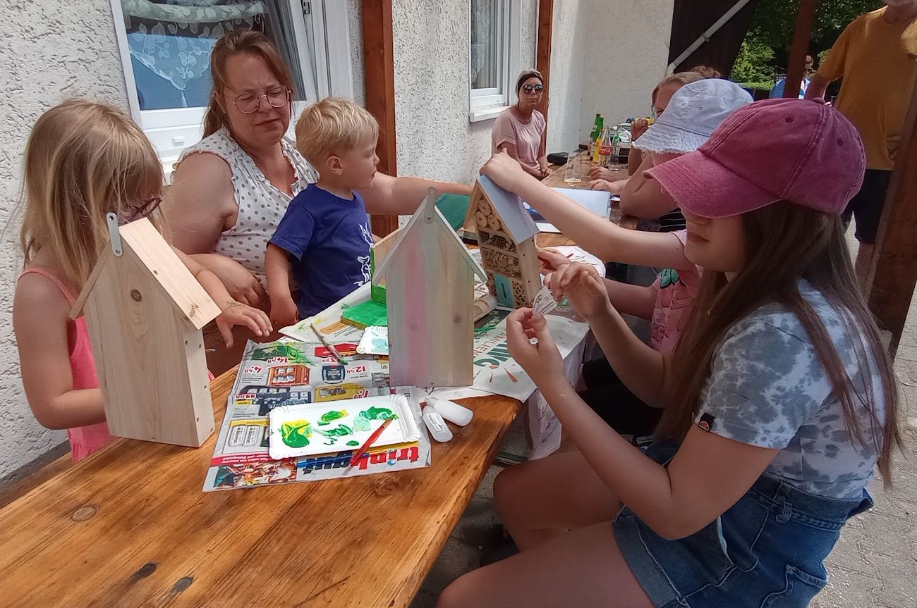 Kreativer Nachwuchs im Einsatz