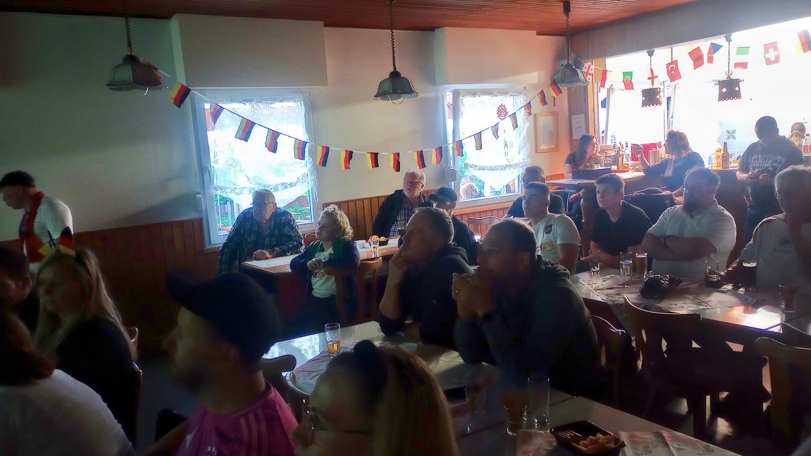 Rudelgucken im Vereinsheim