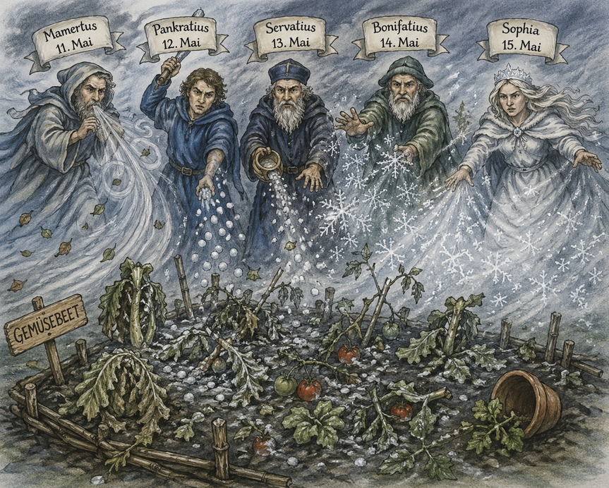 Eisheilige & andere Bauernregeln: Mythos oder garantierter Bodenfrost?