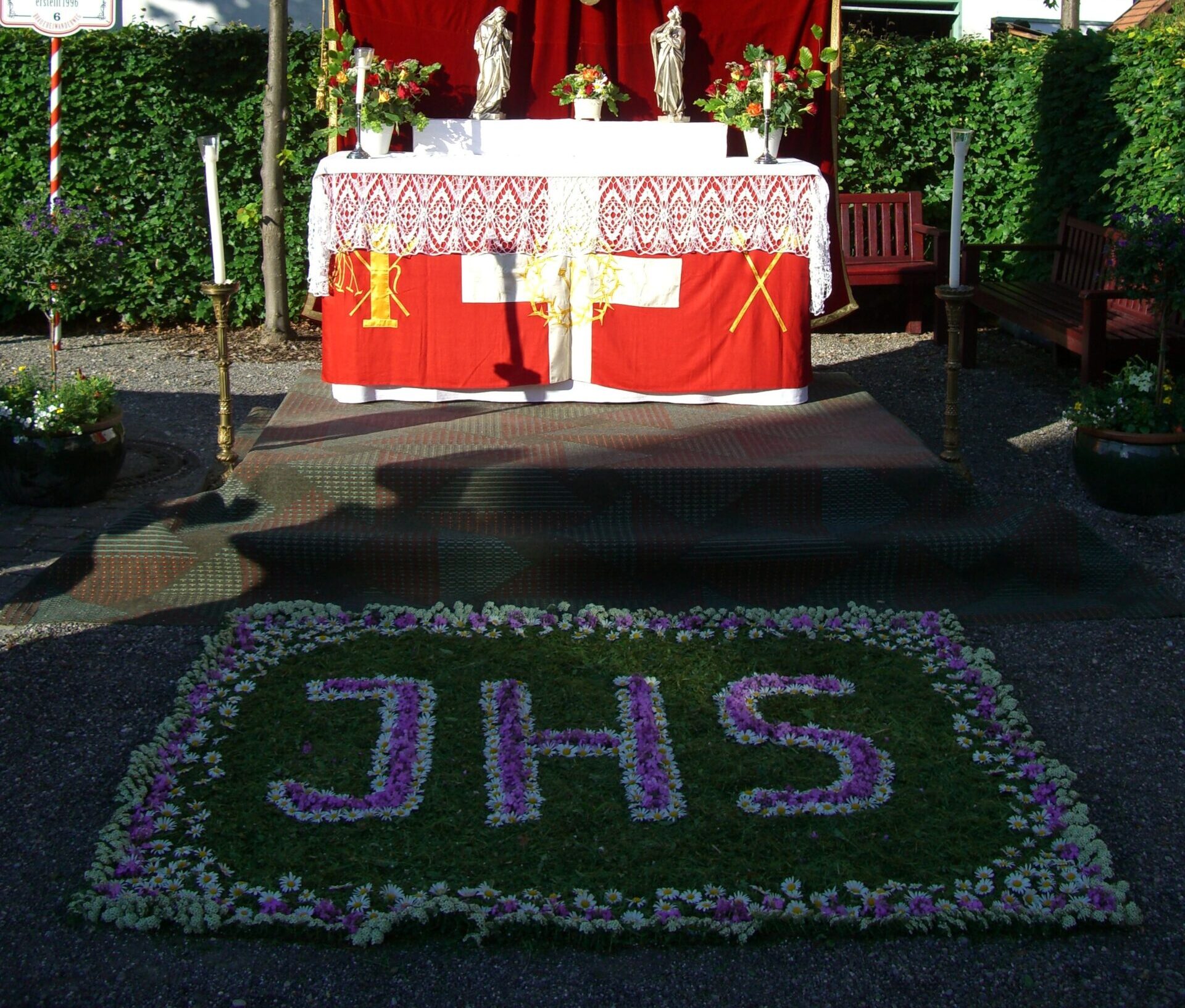 Wenn Blumen Feiertag haben: Fronleichnam aus Gärtnersicht